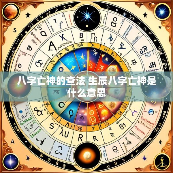八字亡神的查法 生辰八字亡神是什么意思