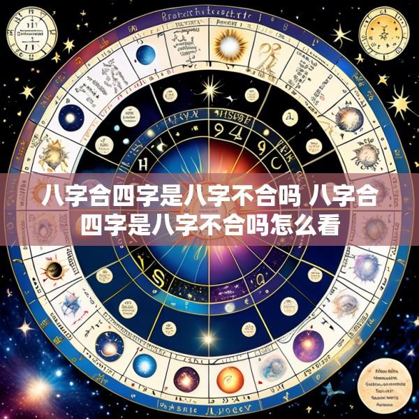 八字合四字是八字不合吗 八字合四字是八字不合吗怎么看
