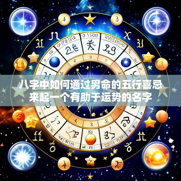 八字中如何通过男命的五行喜忌来起一个有助于运势的名字