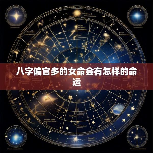八字偏官多的女命会有怎样的命运