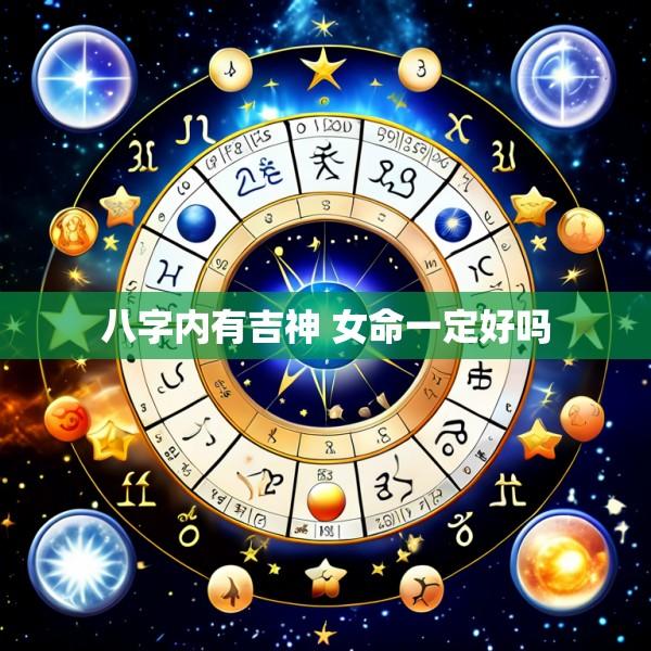 八字内有吉神 女命一定好吗