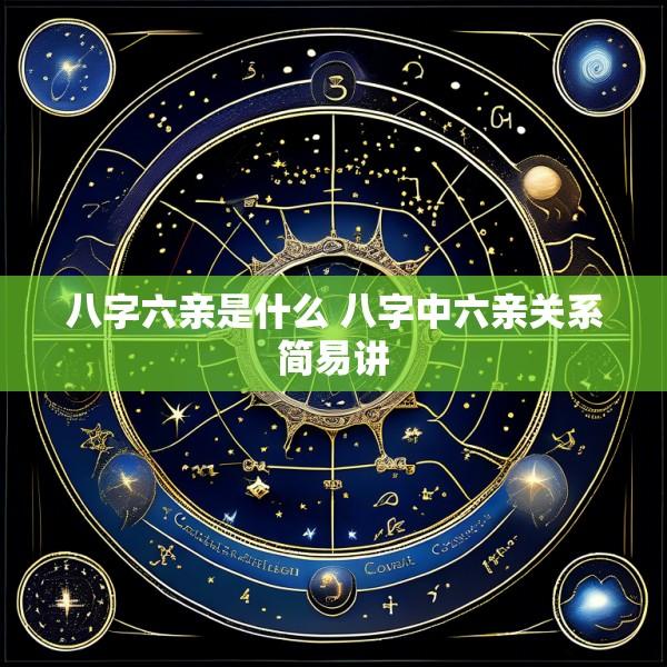 八字六亲是什么 八字中六亲关系简易讲