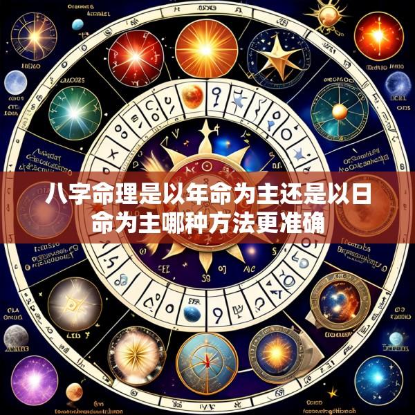 八字命理是以年命为主还是以日命为主哪种方法更准确
