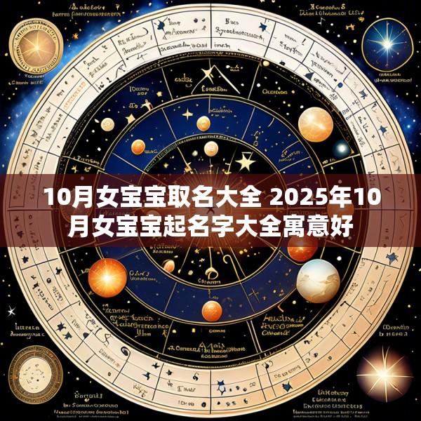 10月女宝宝取名大全 2025年10月女宝宝起名字大全寓意好