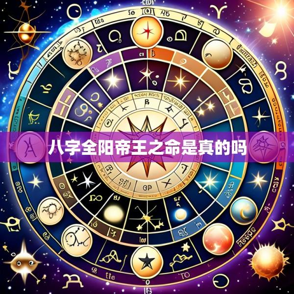八字全阳帝王之命是真的吗