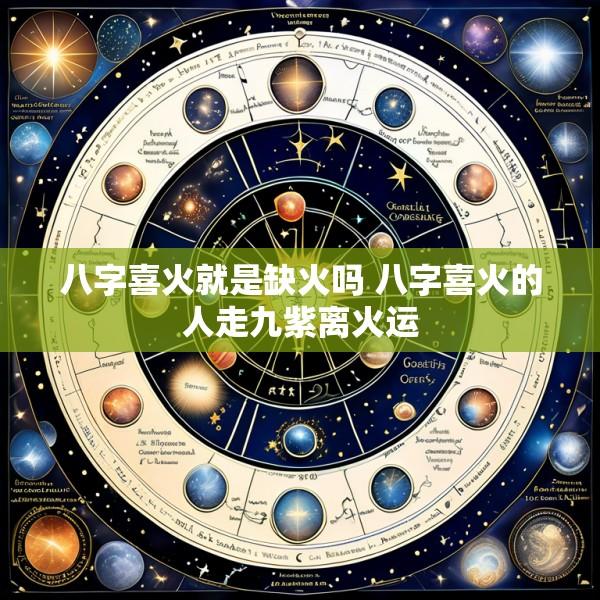 八字喜火就是缺火吗 八字喜火的人走九紫离火运