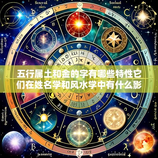 五行属土和金的字有哪些特性它们在姓名学和风水学中有什么影响