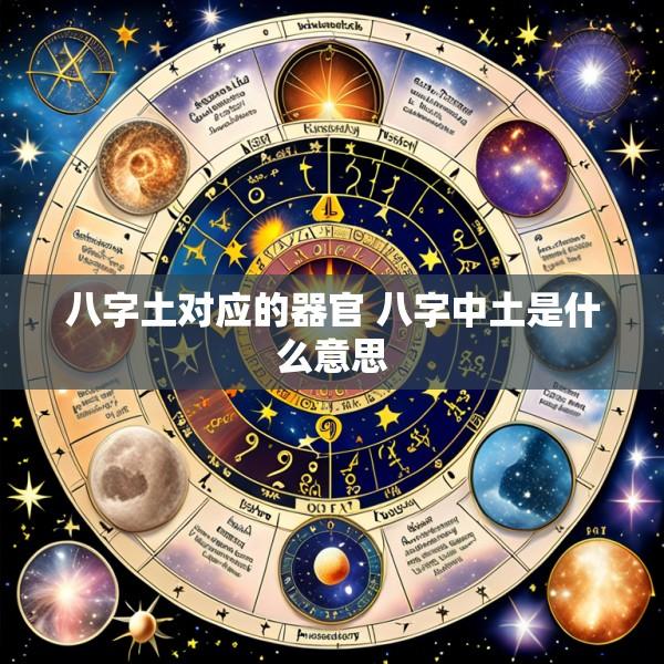 八字土对应的器官 八字中土是什么意思