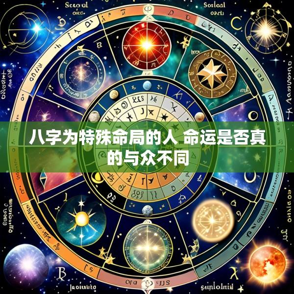 八字为特殊命局的人 命运是否真的与众不同