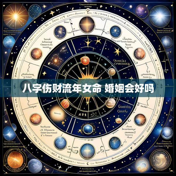 八字伤财流年女命 婚姻会好吗
