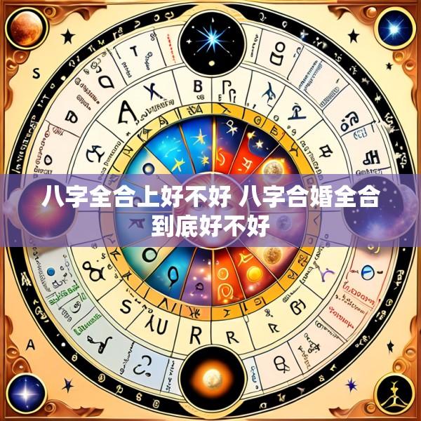 八字全合上好不好 八字合婚全合到底好不好