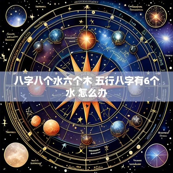 八字八个水六个木 五行八字有6个水 怎么办