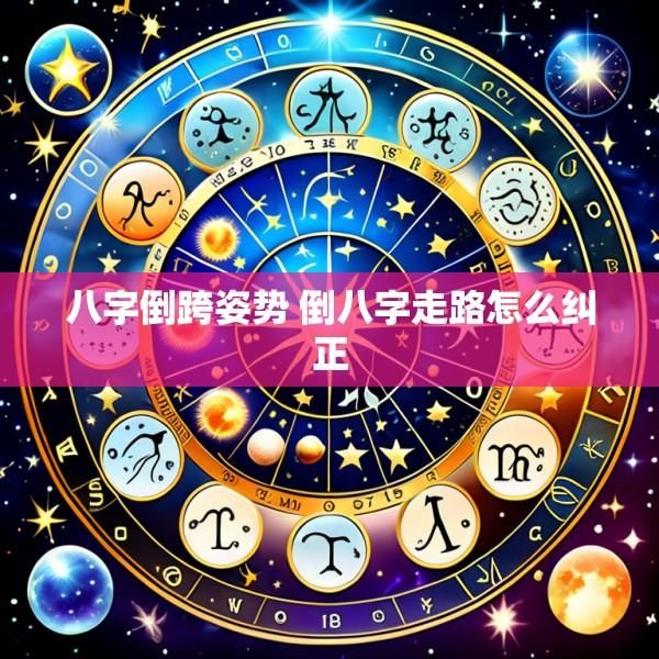 八字倒跨姿势 倒八字走路怎么纠正