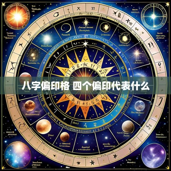 八字偏印格 四个偏印代表什么