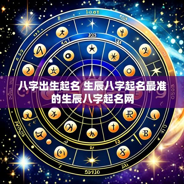八字出生起名 生辰八字起名最准的生辰八字起名网