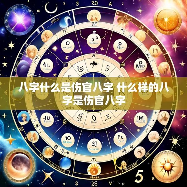 八字什么是伤官八字 什么样的八字是伤官八字