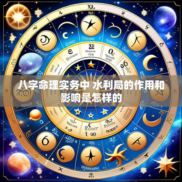 八字命理实务中 水利局的作用和影响是怎样的