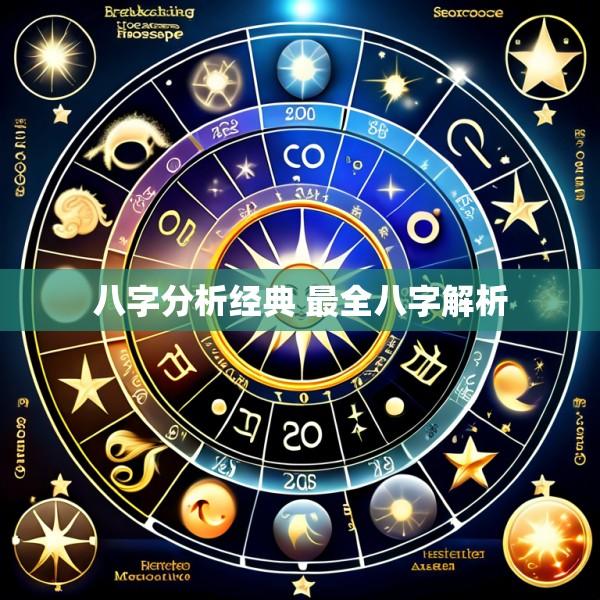 八字分析经典 最全八字解析