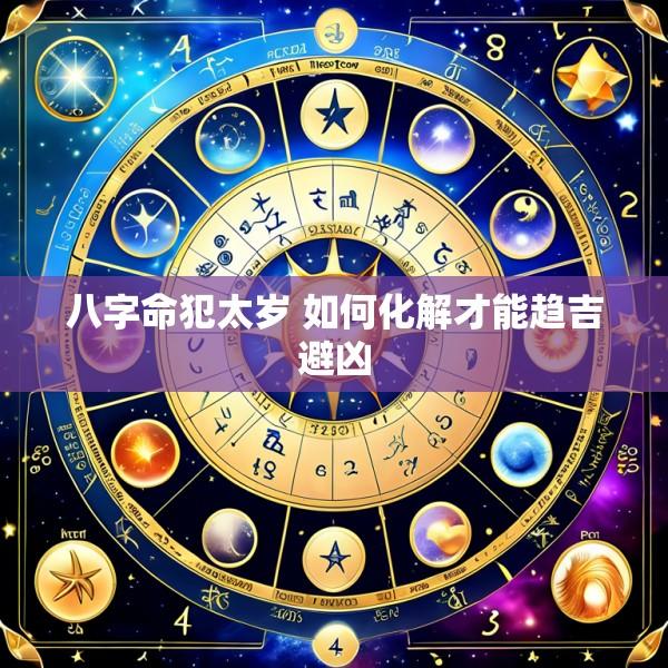 八字命犯太岁 如何化解才能趋吉避凶