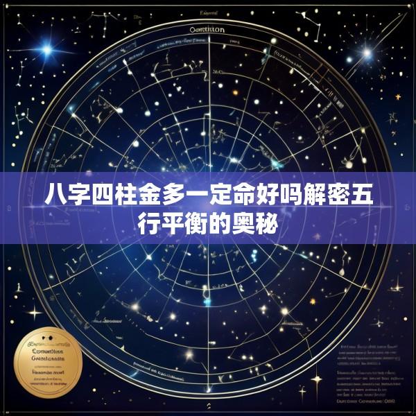 八字四柱金多一定命好吗解密五行平衡的奥秘