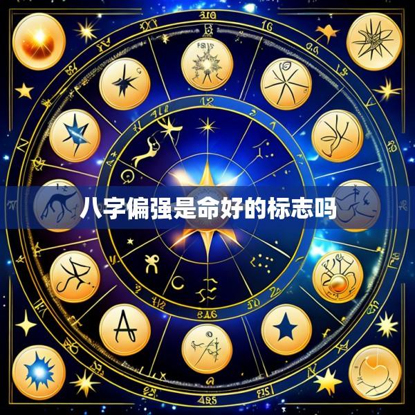 八字偏强是命好的标志吗
