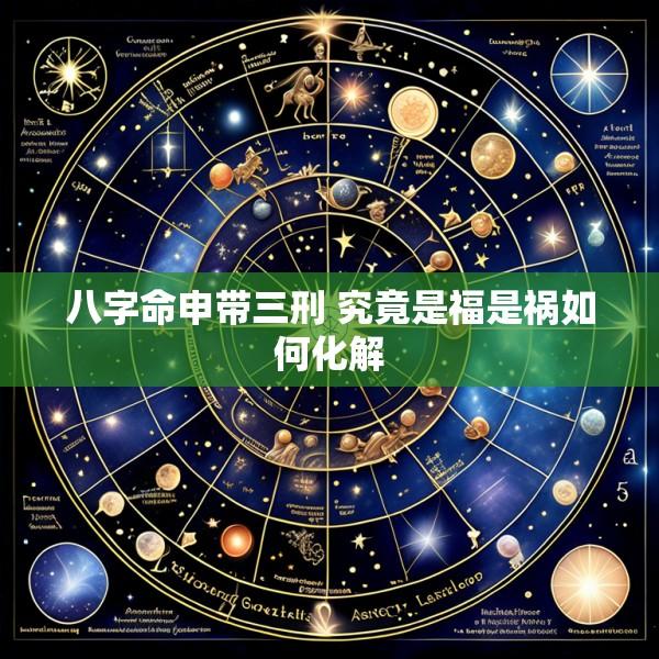 八字命申带三刑 究竟是福是祸如何化解