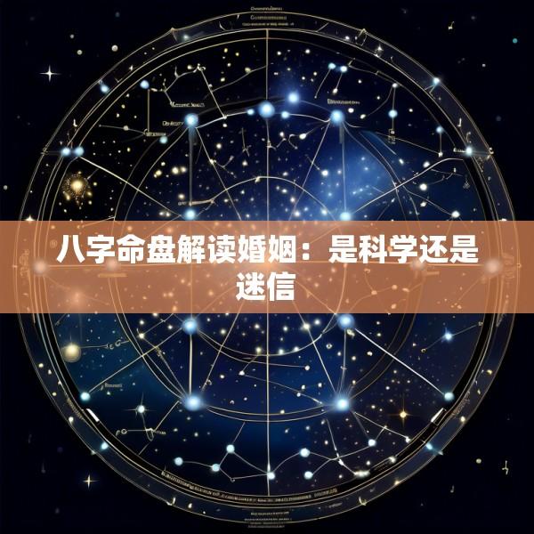 八字命盘解读婚姻：是科学还是迷信
