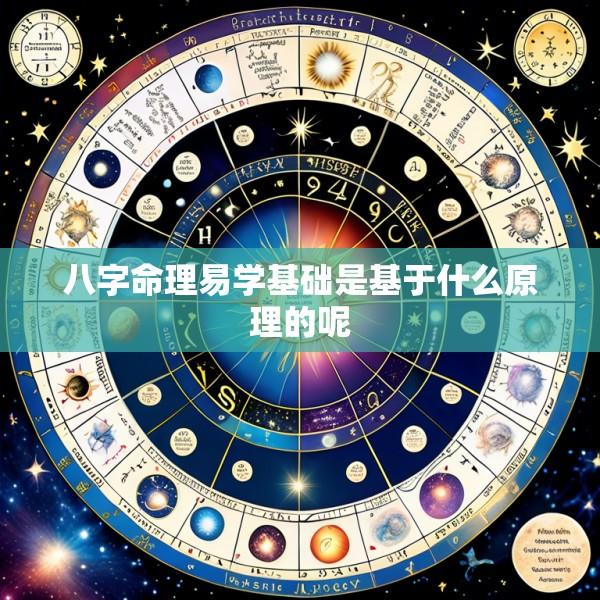 八字命理易学基础是基于什么原理的呢