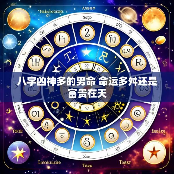 八字凶神多的男命 命运多舛还是富贵在天