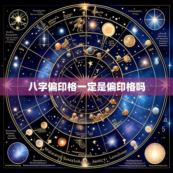 八字偏印格一定是偏印格吗