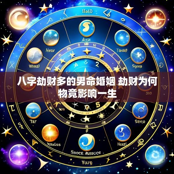 八字劫财多的男命婚姻 劫财为何物竟影响一生