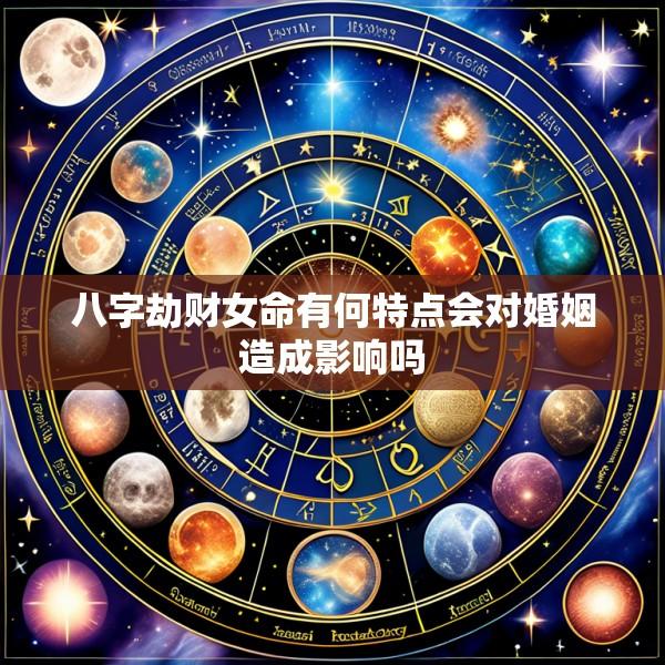 八字劫财女命有何特点会对婚姻造成影响吗