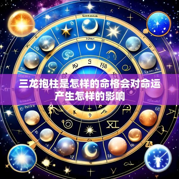 三龙抱柱是怎样的命格会对命运产生怎样的影响