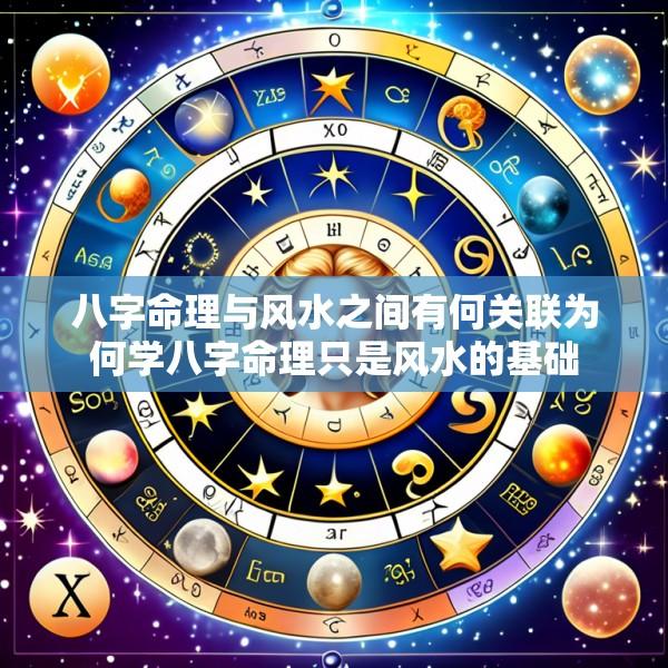 八字命理与风水之间有何关联为何学八字命理只是风水的基础