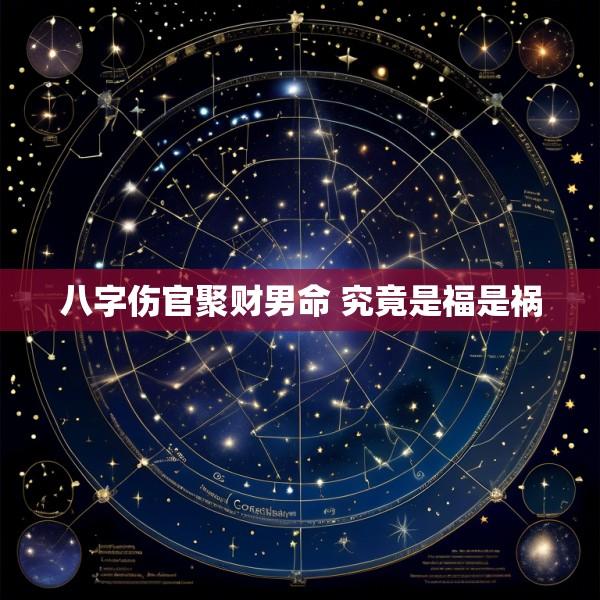 八字伤官聚财男命 究竟是福是祸