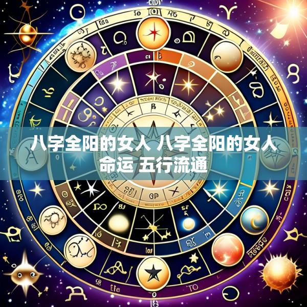 八字全阳的女人 八字全阳的女人命运 五行流通