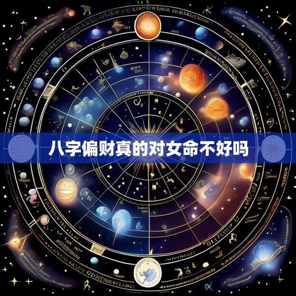 八字偏财真的对女命不好吗