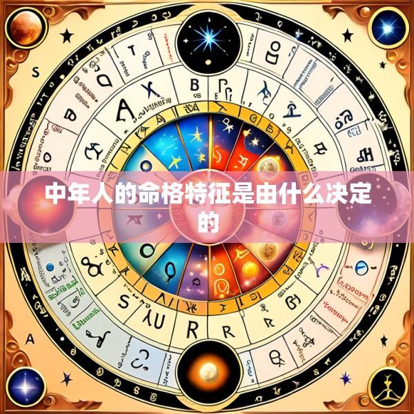 中年人的命格特征是由什么决定的