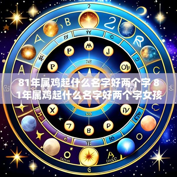 81年属鸡起什么名字好两个字 81年属鸡起什么名字好两个字女孩