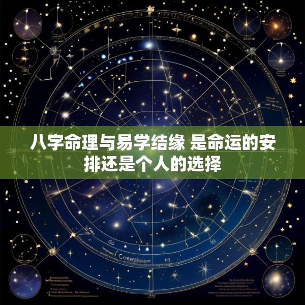 八字命理与易学结缘 是命运的安排还是个人的选择