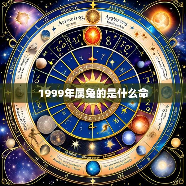 1999年属兔的是什么命
