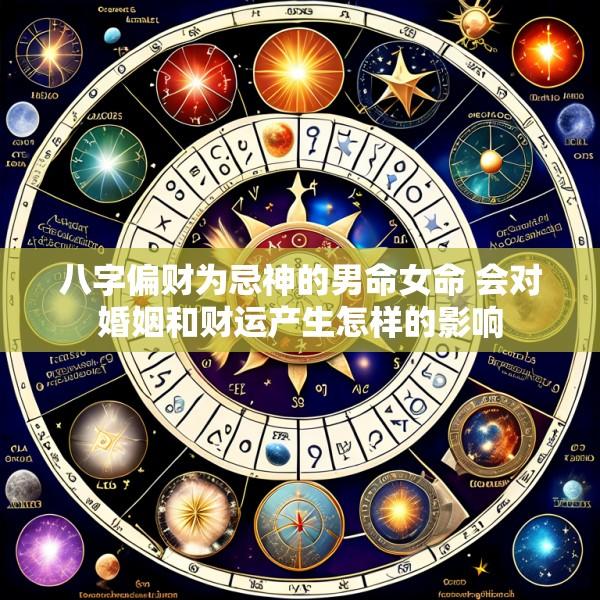 八字偏财为忌神的男命女命 会对婚姻和财运产生怎样的影响