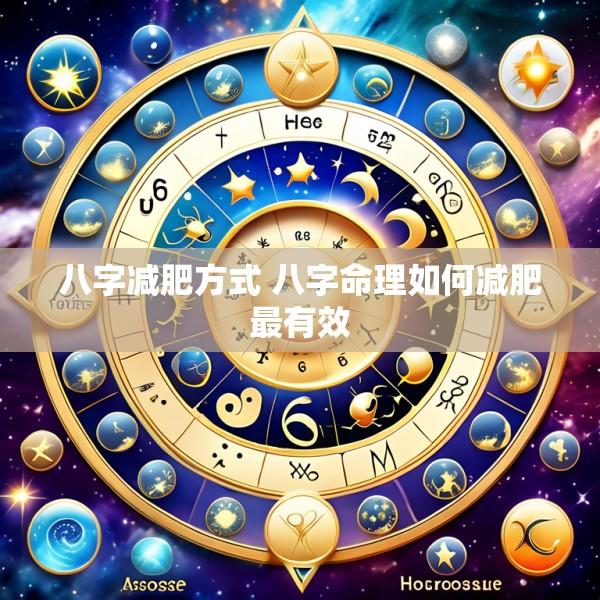 八字减肥方式 八字命理如何减肥最有效