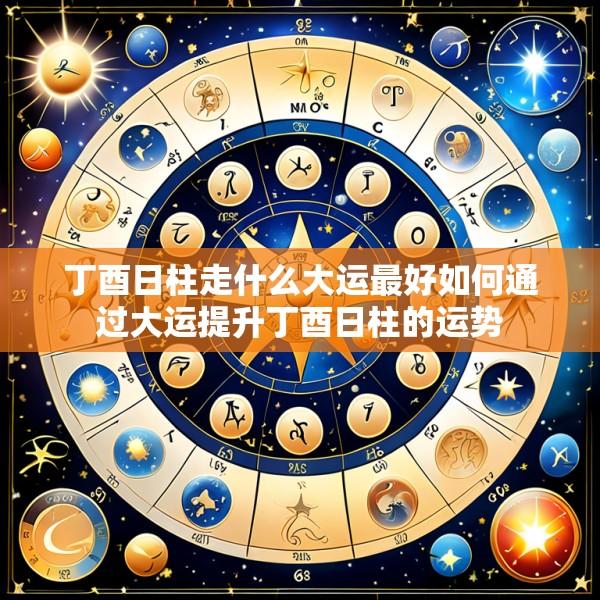 丁酉日柱走什么大运最好如何通过大运提升丁酉日柱的运势