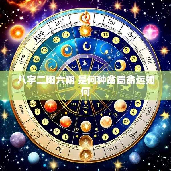 八字二阳六阴 是何种命局命运如何
