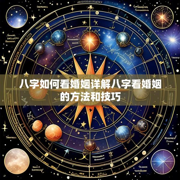 八字如何看婚姻详解八字看婚姻的方法和技巧