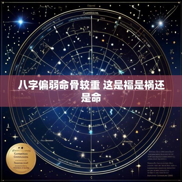 八字偏弱命骨较重 这是福是祸还是命