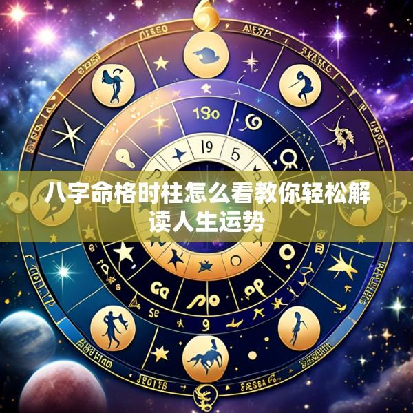 八字命格时柱怎么看教你轻松解读人生运势