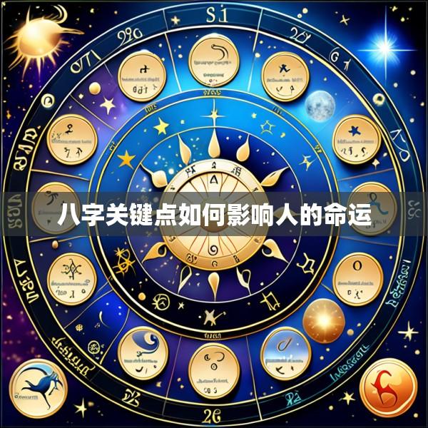 八字关键点如何影响人的命运