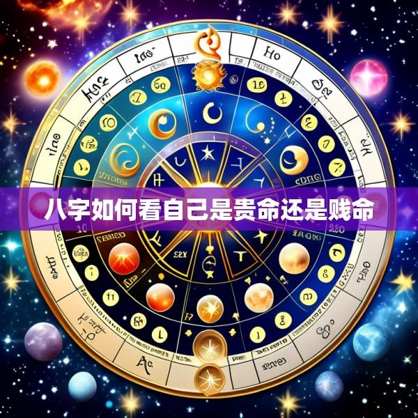 八字如何看自己是贵命还是贱命